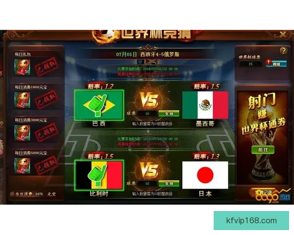 世界杯竞猜精彩开启尽在这里参与预测赢取丰富奖品体验激情